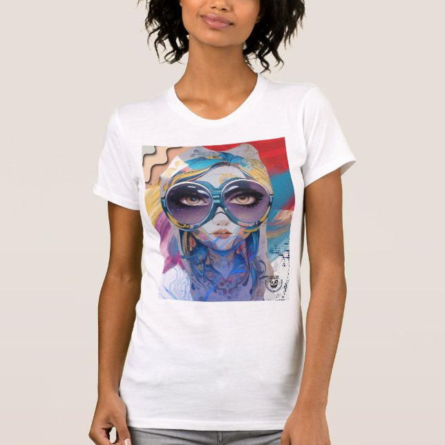 Camiseta TLES Absrtact Female Design (Frente)
