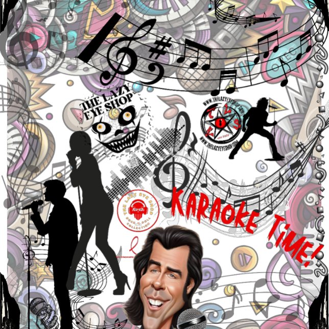 Camiseta TLES Karaoke Time Womans Tee Design (Criador carregado)