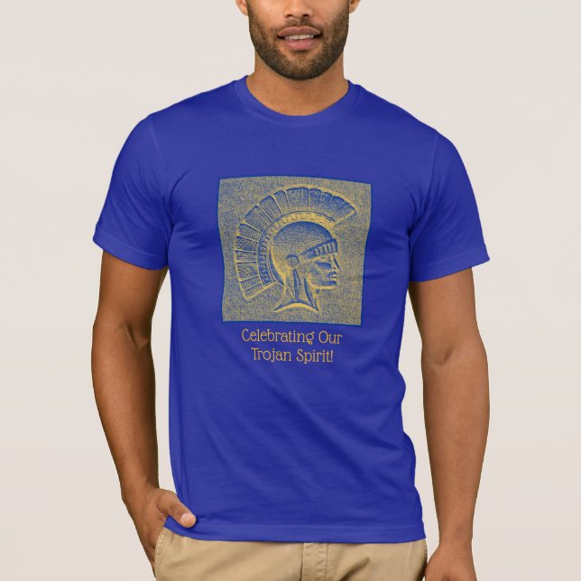 Camiseta TLHS Trojan Spirit Classe de 1969 50ª Reunião (Frente)