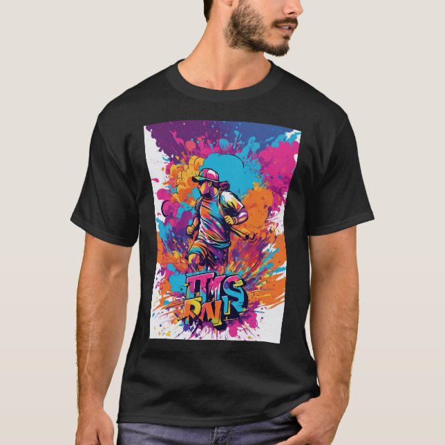 Camiseta TMS COLORPALOZA: Grafite Vibes Edition (Frente)