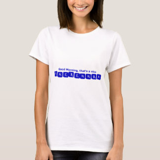 Camiseta TNETENNBA - Bom dia