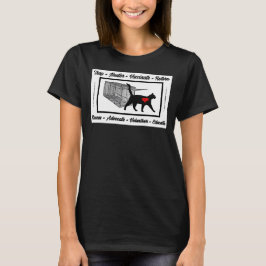 Camiseta TNR Cat Resgate Trap Neuter Return Adote Volunteer