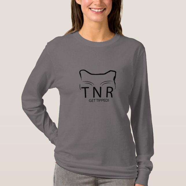 Camiseta TNR Tire Dica! Longa Folga (Frente)