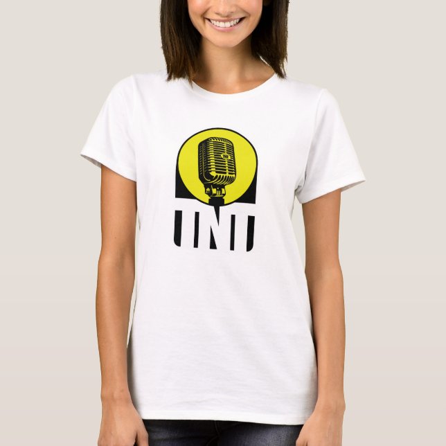 Camiseta TNT Branca Logo Feminina (Frente)