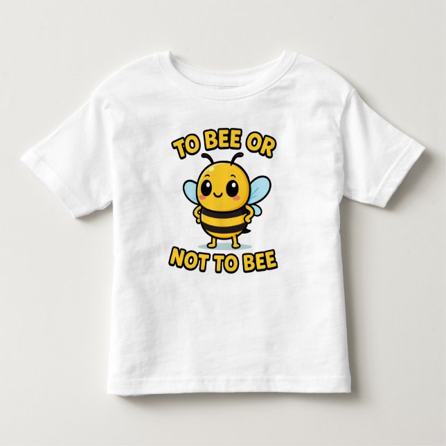 Camiseta To bee or not to bee (Frente)