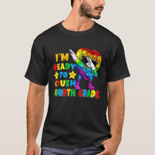 Camiseta To Crush Fourth Grade Pop It Fidget Toy First Day