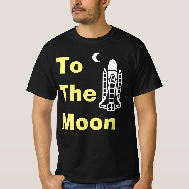 Camiseta To The Moon (Frente)