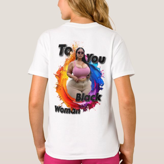 Camiseta To You Black Woman (Verso)