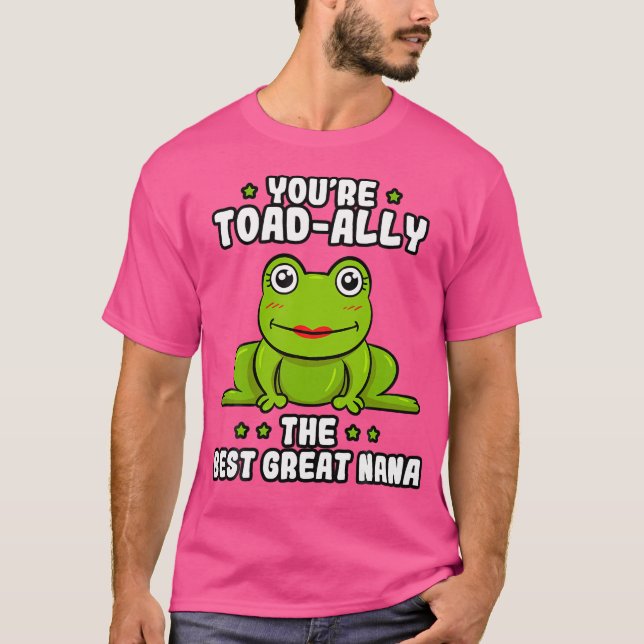 Camiseta Toad Ally O Melhor Excelente De Lover Do Sapo Nana (Frente)