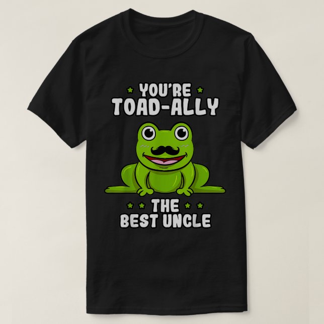 Camiseta ToadAlly O Melhor Sapo Do Tio  (Frente do Design)