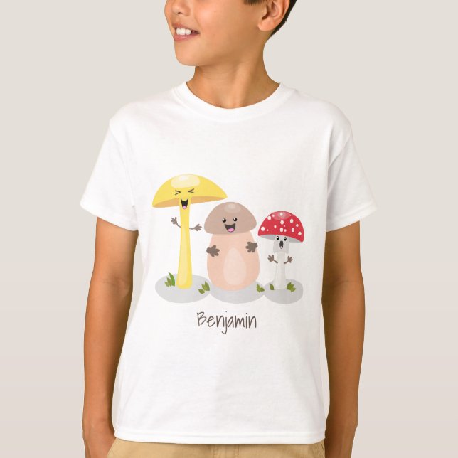 Camiseta Toadstool (fungo-guaii) (Frente)