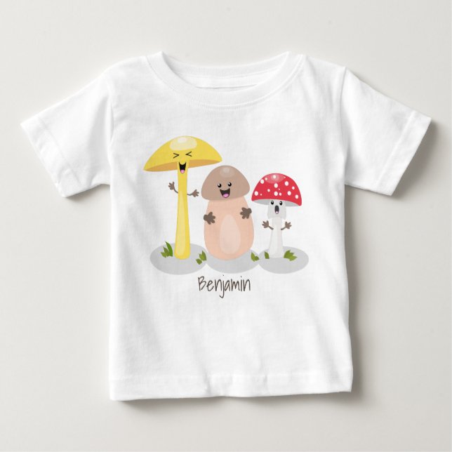 Camiseta Toadstool (fungo-guaii) (Frente)