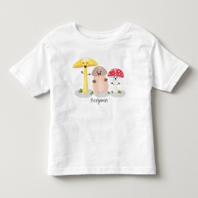 Camiseta Toadstool (fungo-guaii) (Frente)