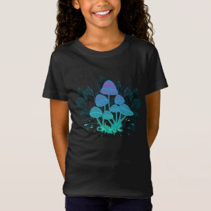 Camiseta Toadstools em arbustos