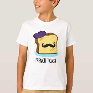 Camiseta Toast francês Engraçado Pão