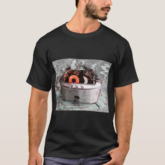 Camiseta Toaster Grill - Estilo Retro (Frente)