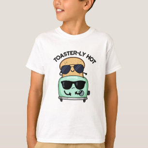 Camiseta Toasterly Quente Piada Toaster Pun