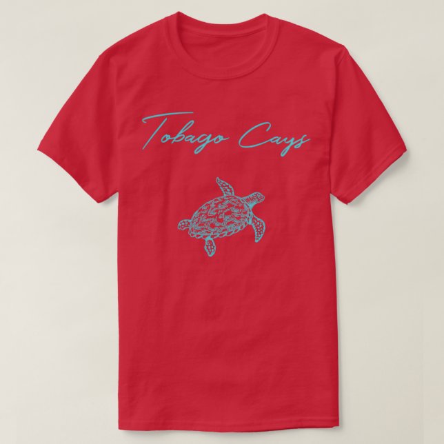 Camiseta Tobago Cays (Frente do Design)