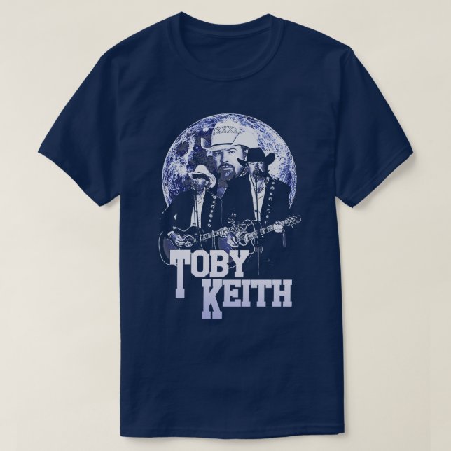 Camiseta toby keith bootleg vintage design TShirt (Frente do Design)