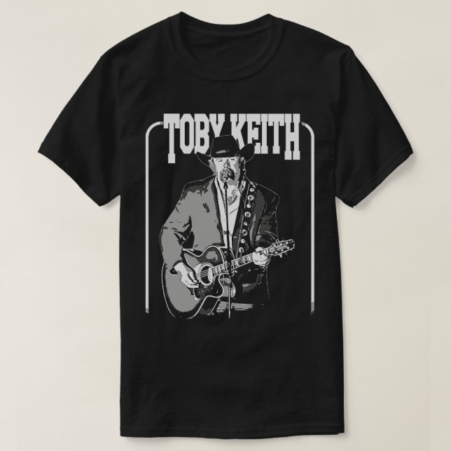Camiseta toby keith TShirt 11 (Frente do Design)