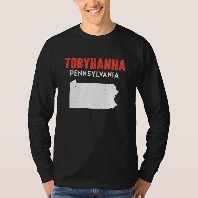 Camiseta Tobyhanna Pennsylvania USA State America Travel (Frente)