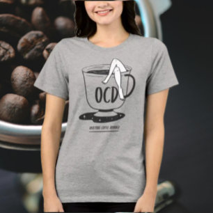 Camiseta TOC – Transtorno Obsessivo do Café Amante de Café