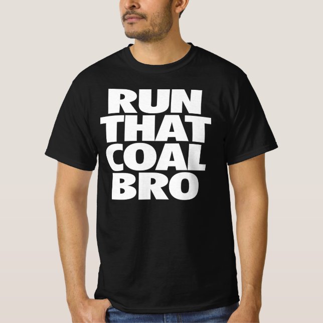 CAMISETA TOCA AQUELE CARVÃO BRO (Frente)
