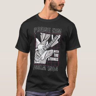 Camiseta Toca Baixo Cristão Louve-O Com O S