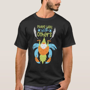 Camiseta Toca Bem Com Outros Gráficos de Casais Libertinos