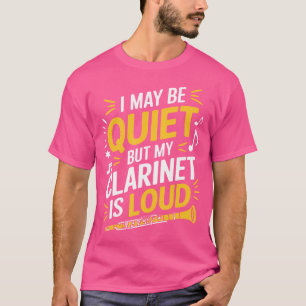 Camiseta Toca Clarinete Na Orquestra Musical E Clarinetista