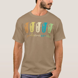 Camiseta Toca Eufônio Retro Euphoniumista Metais Corneta Ma