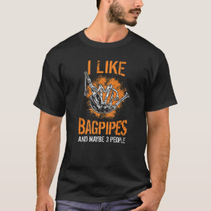 Camiseta Toca Gaita Escocesa Kilt Dito  Gaita  2