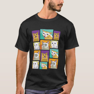 Camiseta Toca Instrumento Vibe de Gato Músico Animal Engraç