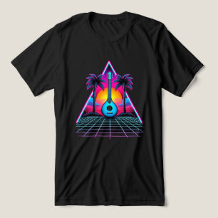 Camiseta Toca Mandolina Retro Vintage - Mandolina Bluegrass