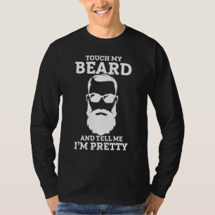 Camiseta Toca na minha barba e diz-me que sou Bonito Toca n