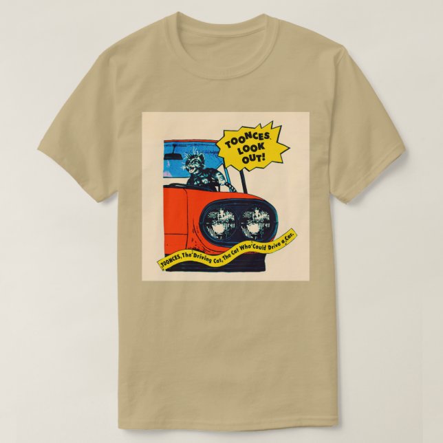 Camiseta toca o gato (Frente do Design)