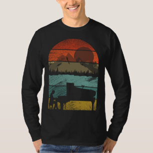 Camiseta Toca piano retrô vintage velha escola 4