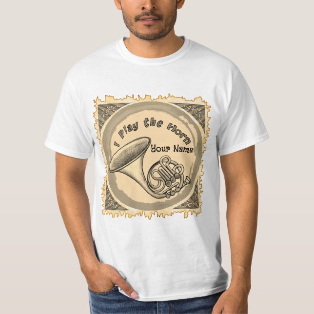 Camiseta Toca Trompa Francesa  (Frente)
