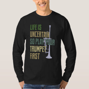 Camiseta Toca Trompete Estilo Retro
