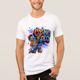 Camiseta Toca Violão Alien Solo Cósmico Arte de Música Espa