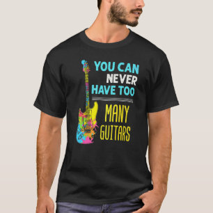 Camiseta Toca Violão Colecionador Baixo Elétrico Muitos Vio