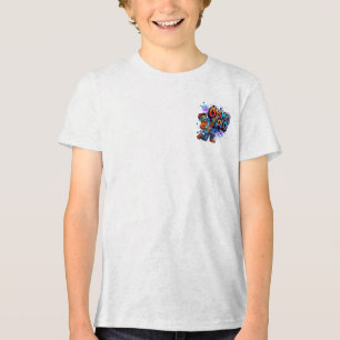 Camiseta Toca Violão Cósmico Sozinho Alien Arte de Música E