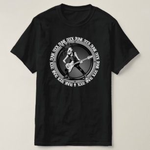 Camiseta Toca Violão de Rock Punk Arte Músico Legal Clássic