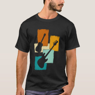 Camiseta Toca violão divertido guitarrista músico