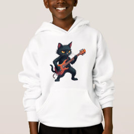 Camiseta Toca Violão Gato Preto