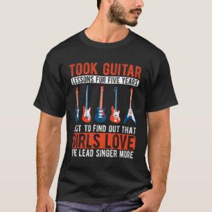 Camiseta Toca Violão Para Um Músico Guitarrista 9