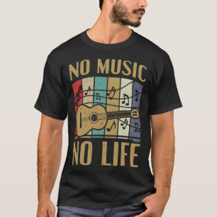 Camiseta Toca Violão Sem Música Não Há Vida