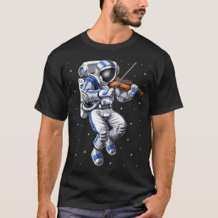 Camiseta Toca Violino Astronauta
