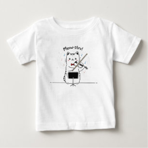 Camiseta Toca Violino Gato Divertido Violinista Músico