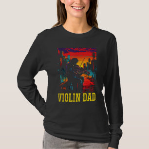 Camiseta Toca Violino Violinista Música Clássica Pai